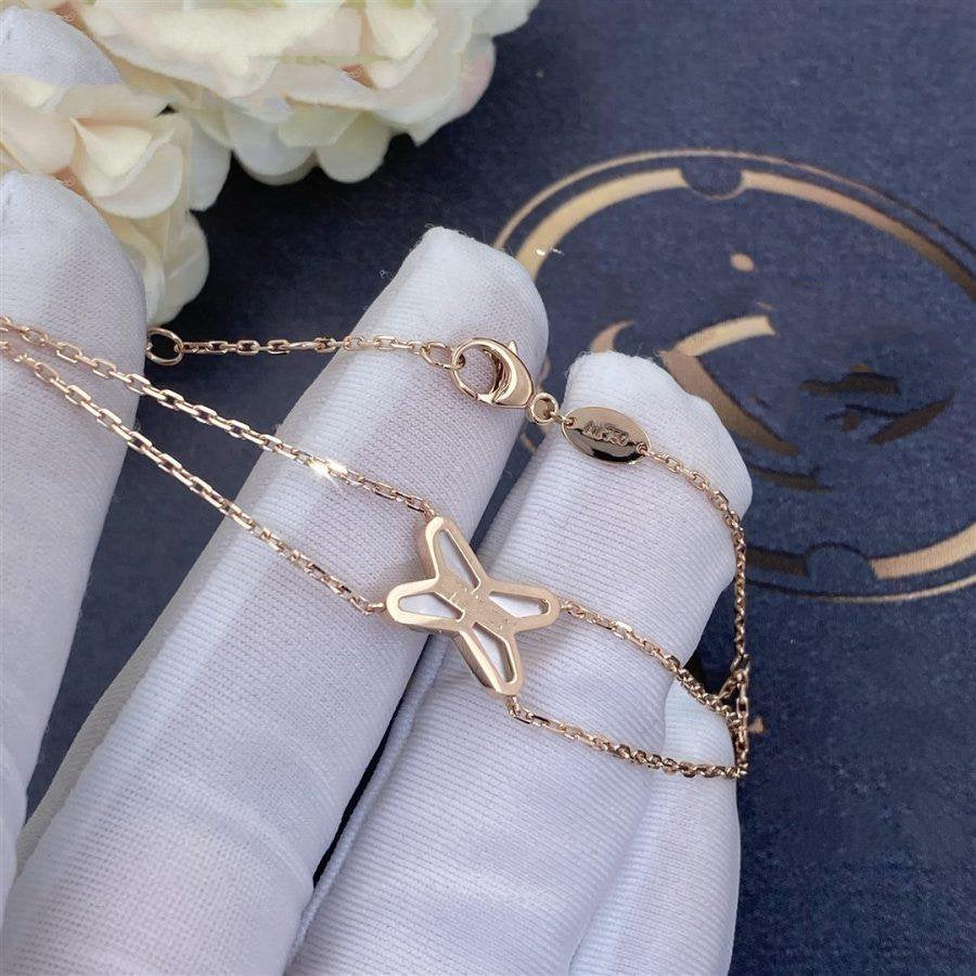 [vivabelle]JEUX BRACELET WHITE MOP PINK GOLD 1 DIAMOND