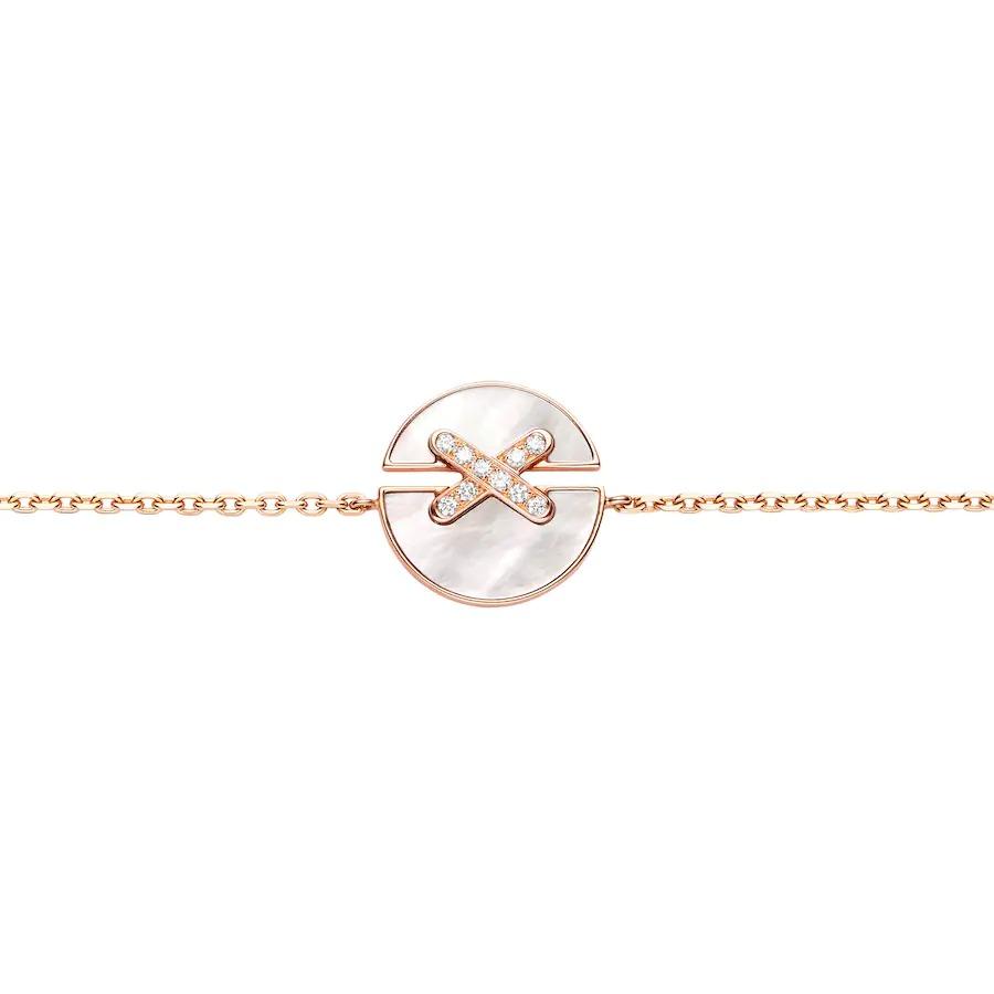 [vivabelle]JEUX DE BRACELET MOP PINK GOLD DIAMONDS