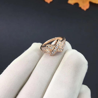 [vivabelle]JEUX DE RING PINK GOLD DIAMOND