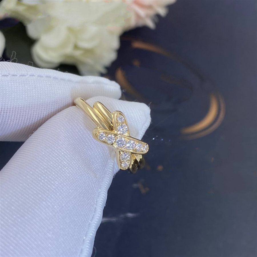 [vivabelle]JEUX DE GOLD DIAMOND RING