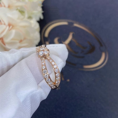 [vivabelle]LIENS PINK GOLD DIAMOND RING