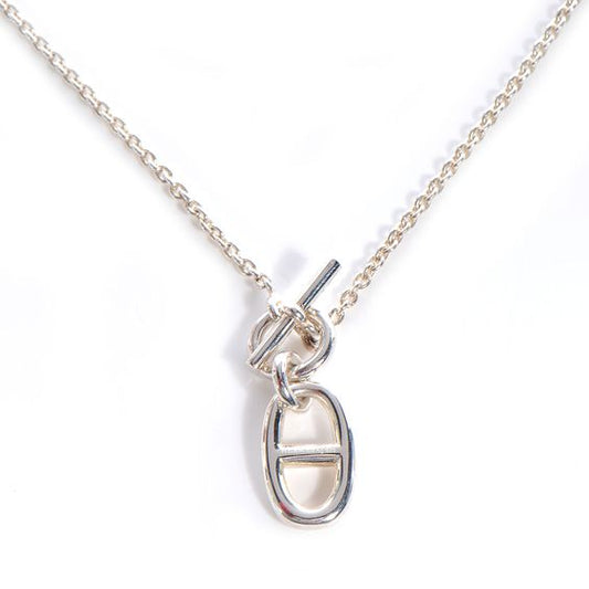 [vivabelle]HM CHAINE D'ANCRE PENDANT NECKLACE STERLING SILVER