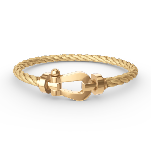 [vivabelle]FORCE LARGE HORSESHOE NO DIAMOND BRACELET GOLD
