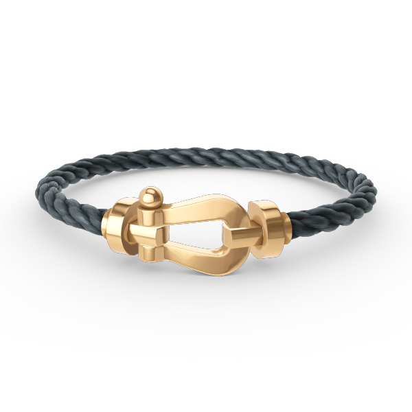 [vivabelle]FORCE LARGE HORSESHOE NO DIAMOND BRACELET GOLD