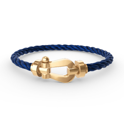 [vivabelle]FORCE LARGE HORSESHOE NO DIAMOND BRACELET GOLD