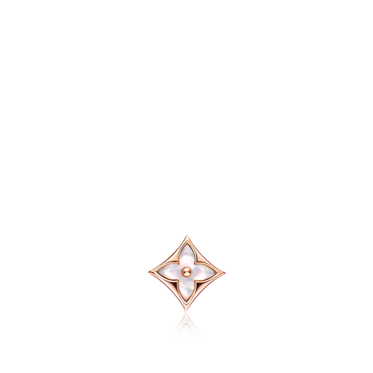 [vivabelle]STAR MOP PINK GOLD EARRINGS