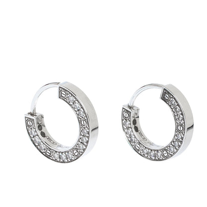 [vivabelle]LOVE DIAMOND EARRINGS