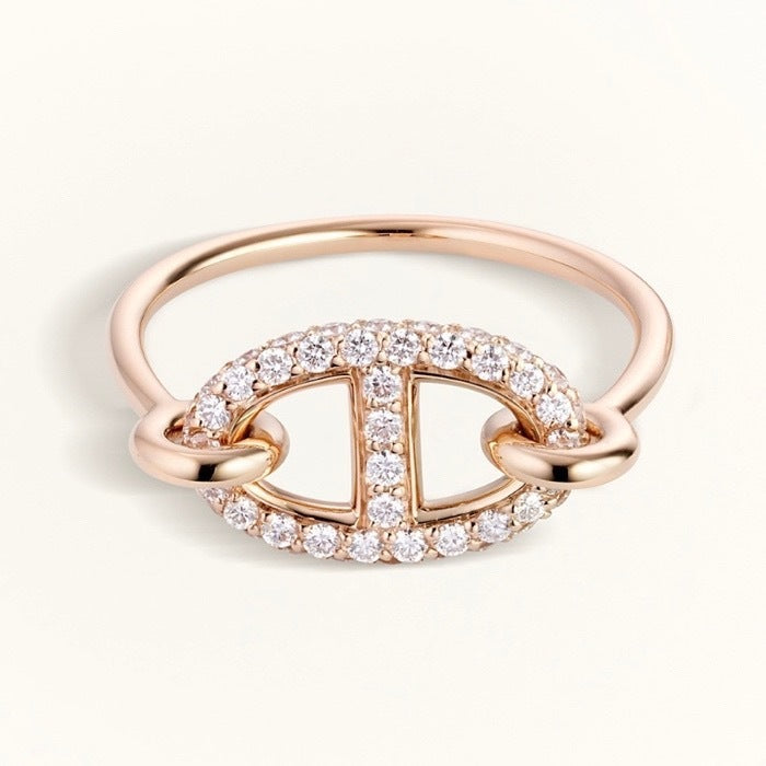 [vivabelle]RONDE SMALL DIAMOND RING