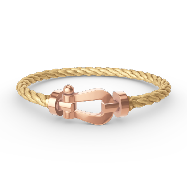 [vivabelle]FORCE LARGE HORSESHOE NO DIAMOND BRACELET ROSE GOLD