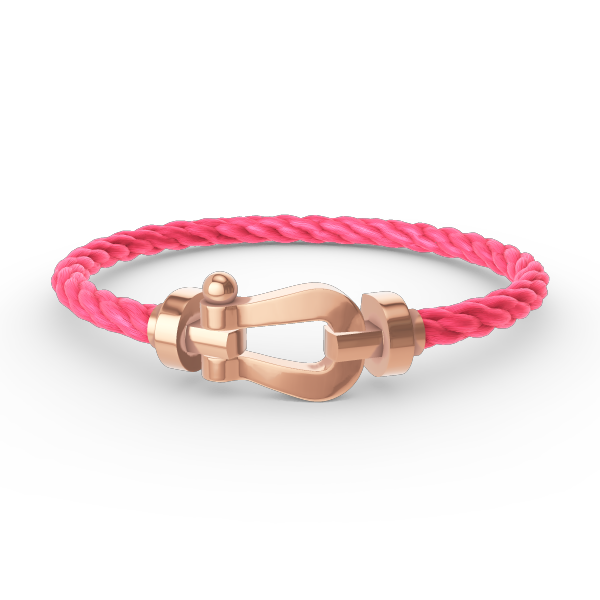 [vivabelle]FORCE LARGE HORSESHOE NO DIAMOND BRACELET ROSE GOLD