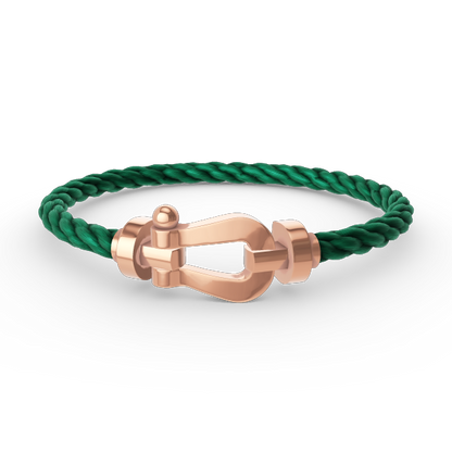 [vivabelle]FORCE LARGE HORSESHOE NO DIAMOND BRACELET ROSE GOLD