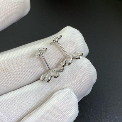 [vivabelle]FRIVOLE MINI SILVER FLOWER EARRINGS