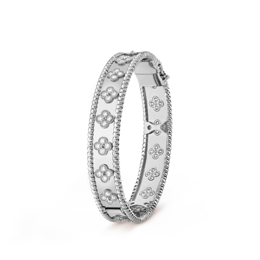 [vivabelle]CLOVER BRACELET 8MM DIAMONDS