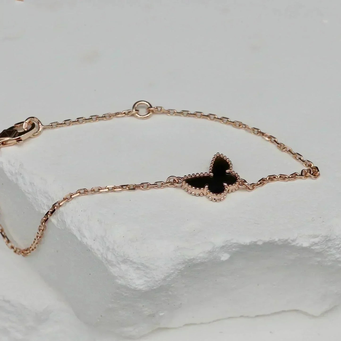 [vivabelle]BUTTERFLY ONYX  BUTTERFLY BRACELET