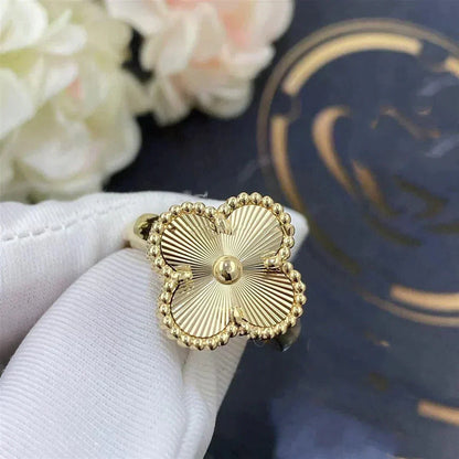 [vivabelle]CLOVER GOLD RING