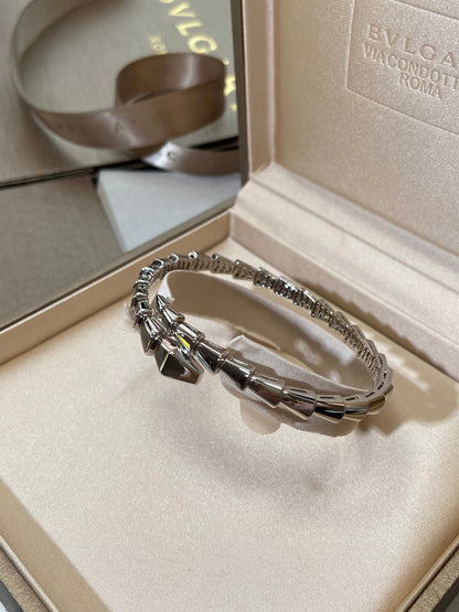 [vivabelle]SERPENTI VIPER SILVER BRACELET