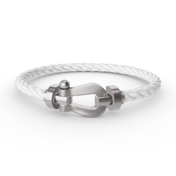 [vivabelle]FORCE LARGE HORSESHOE NO DIAMOND BRACELET SILVER