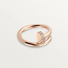 [vivabelle]JUSTE RING 2.65MM PINK GOLD DIAMOND